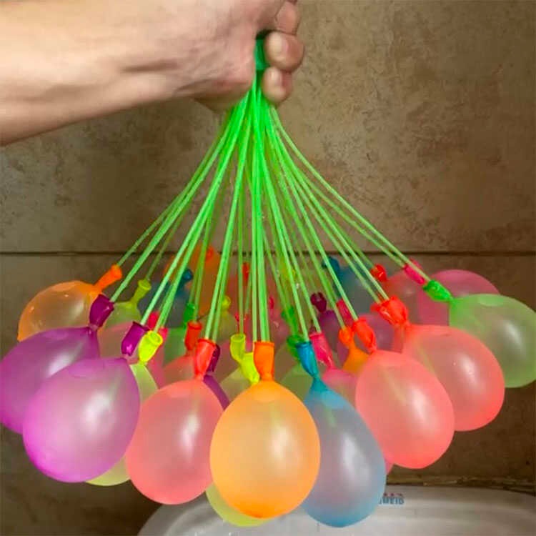 Miniatura 2 de 111 Globos De Agua En 60 Seg Recargador
